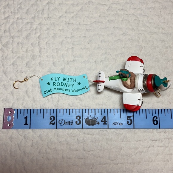 Vintage 1992 “Rodney Takes Flight” Hallmark Collector’s Club Member Ornament Box - Picture 7 of 14
